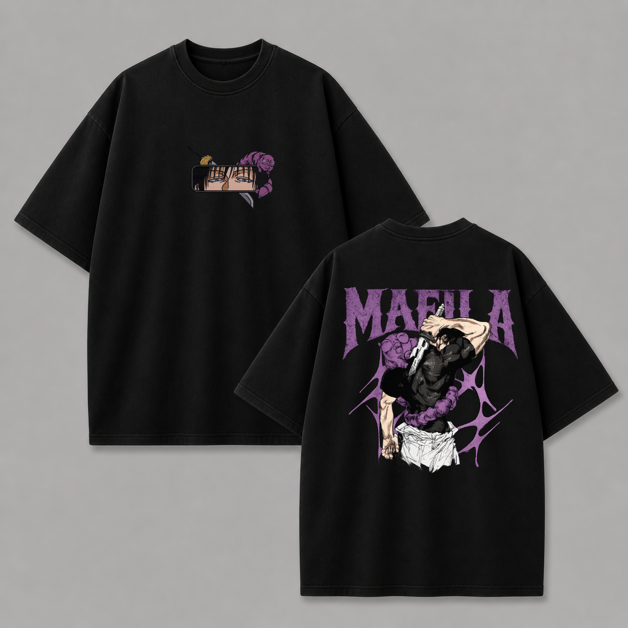 Camiseta Oversized Toji jujutsu kaisen – Edição Especial