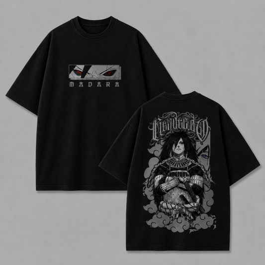 Camiseta Madara Edition Oversized – Anime Collection