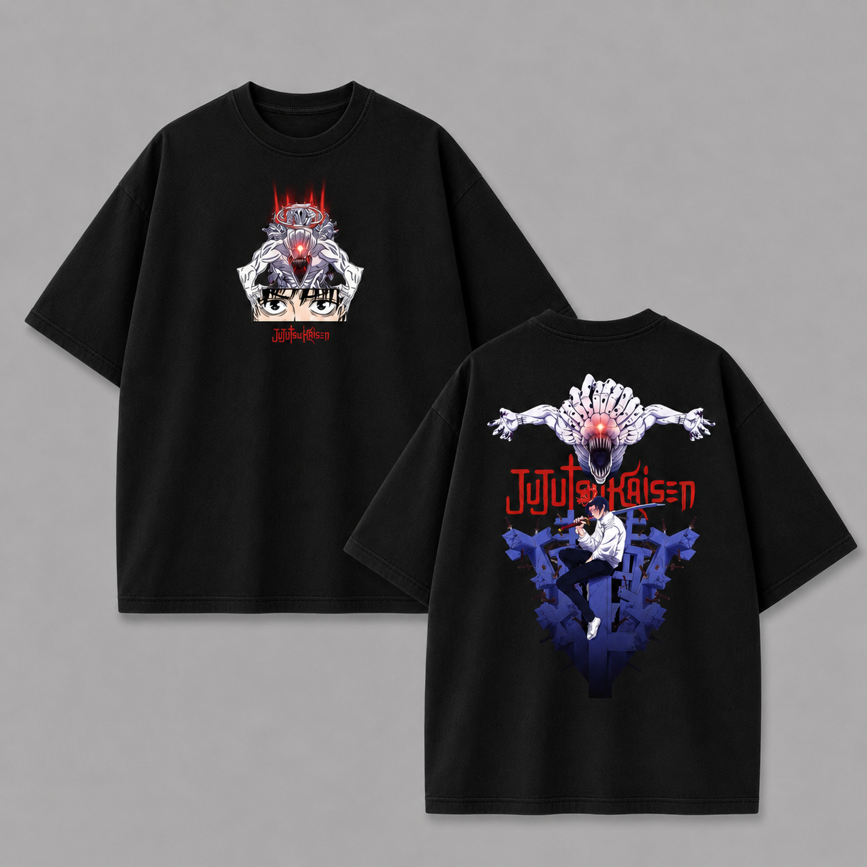 Camiseta Jujutsu Edition Oversized Premium – Anime Collection