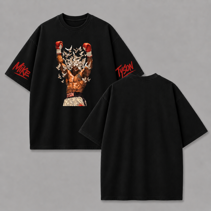 Camisa Oversized suedine / Mike-Tyson