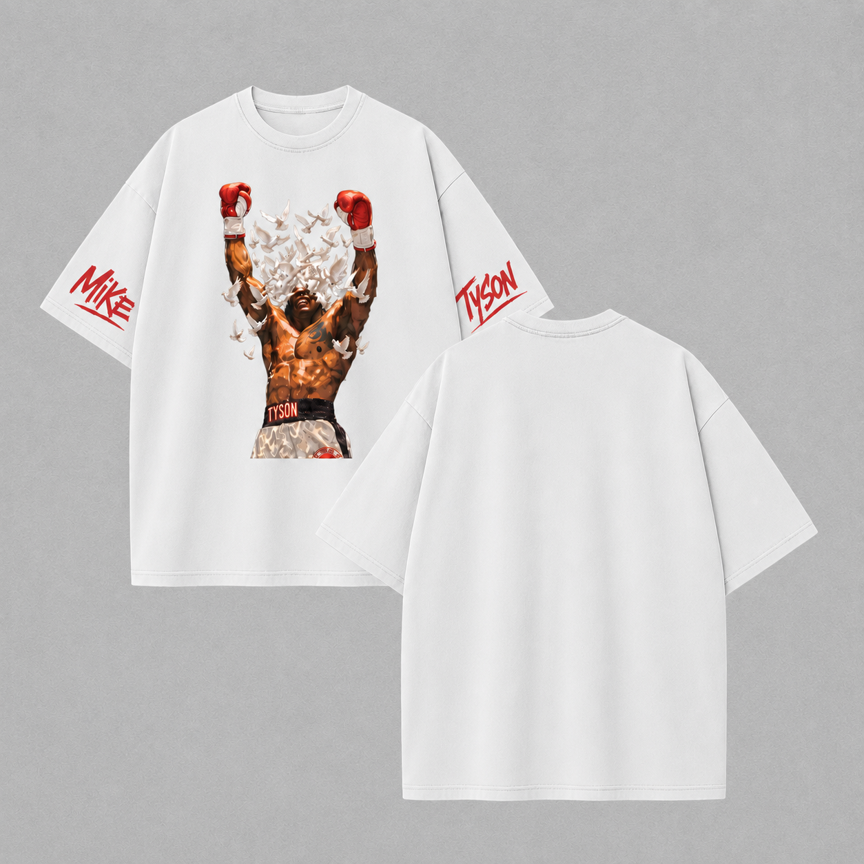 Camisa Oversized suedine / Mike-Tyson