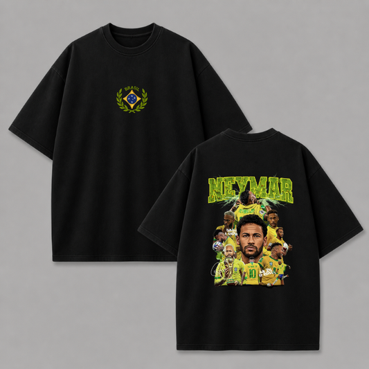 Camisa oversized neymar - collection copa do mundo