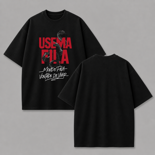 Camiseta Oversized USEMAFILA – Edição Especial