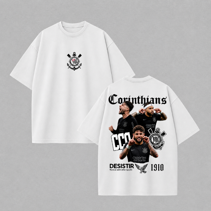Camiseta Oversized Corinthians – Edição Especia