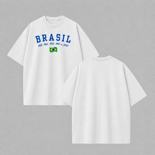 Camisa oversized Brasil - collection copa do mundo