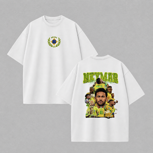 Camisa oversized neymar - collection copa do mundo