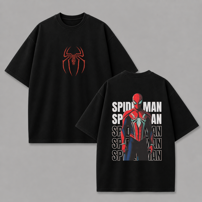 Camisa Oversized suedine / Homem-Aranha