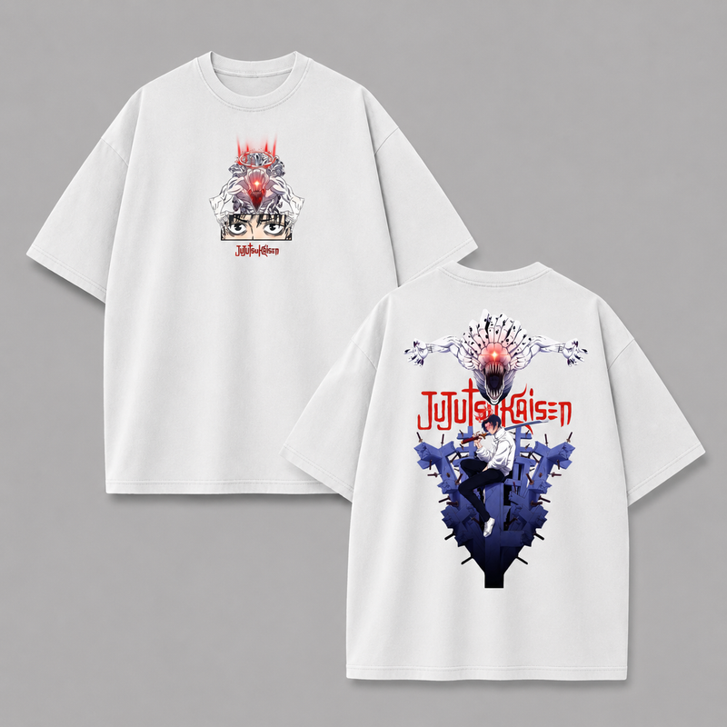 Camiseta Jujutsu Edition Oversized Premium – Anime Collection