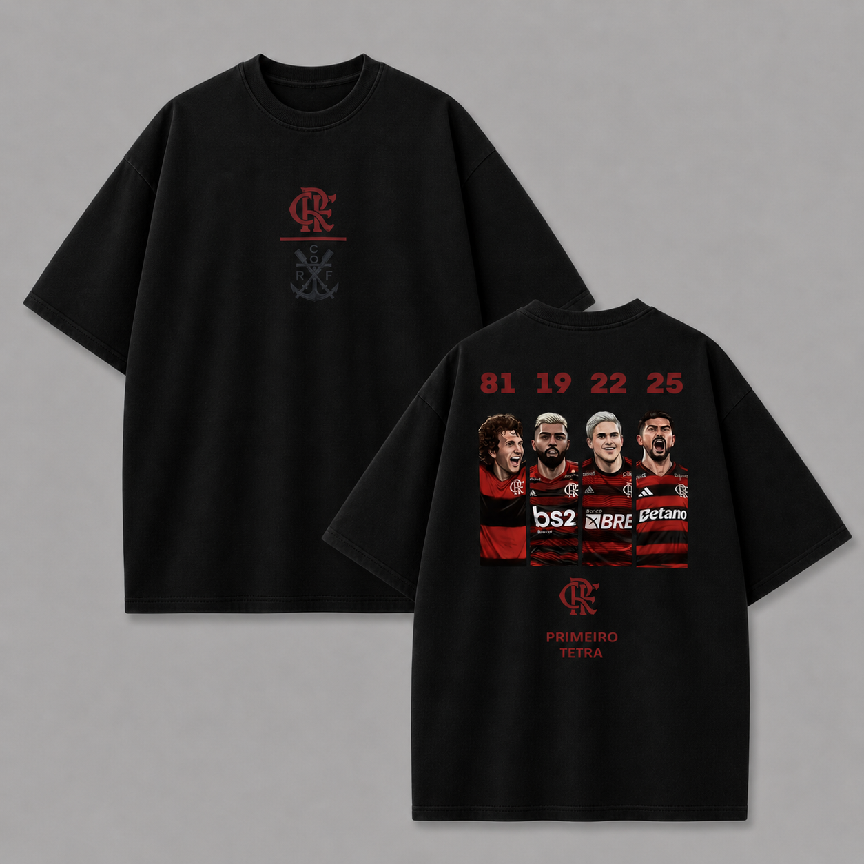 Camiseta Oversized flamengo – Edição Especial